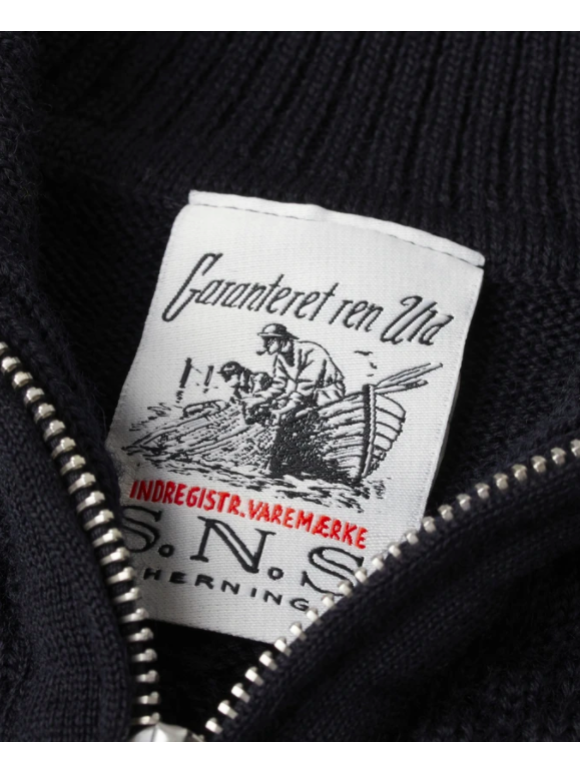 S.N.S Herning 1919 - FISHERMAN FULL ZIP LANG LYNLÅS