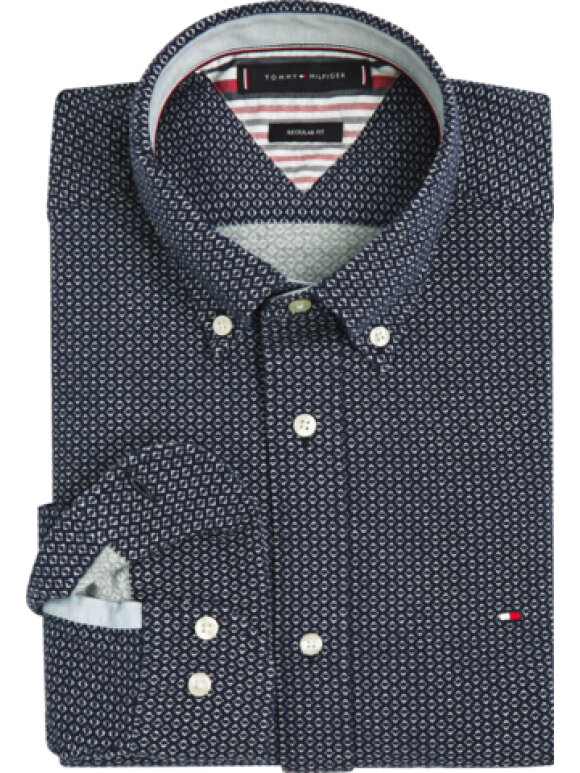 Tommy Hilfiger - KNITTED PRINTED SHIRT