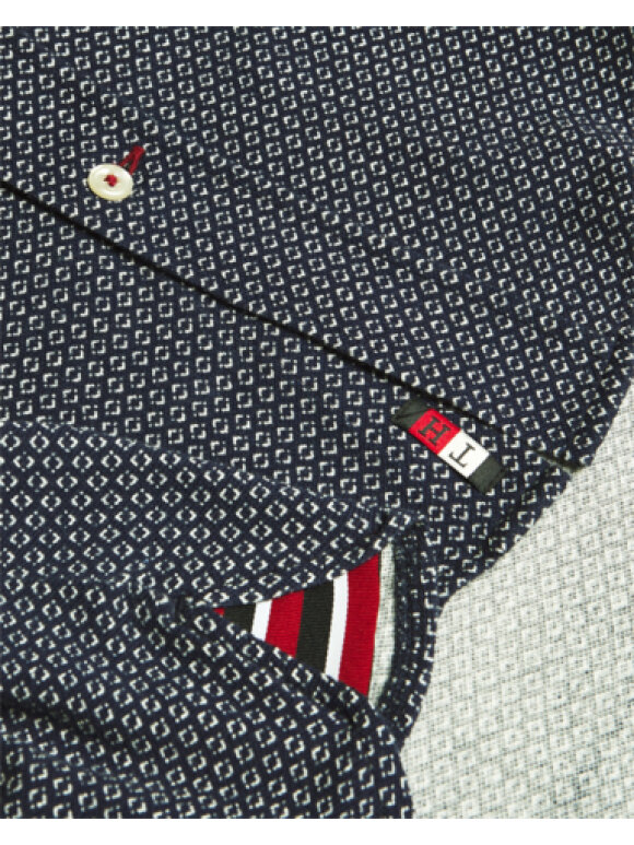 Tommy Hilfiger - KNITTED PRINTED SHIRT