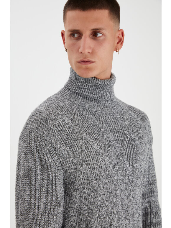 CASUAL FRIDAY - KARL ROLL NECK KNIT