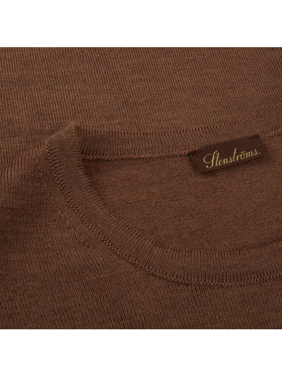 Stenströms - Crew neck w. patch