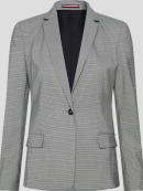 Tommy Hilfiger Dame - CHECK SLIM SB BLAZER