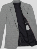 Tommy Hilfiger Dame - CHECK SLIM SB BLAZER