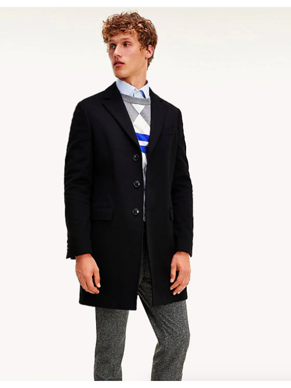 Tommy Hilfiger - WOOL BLEND COAT