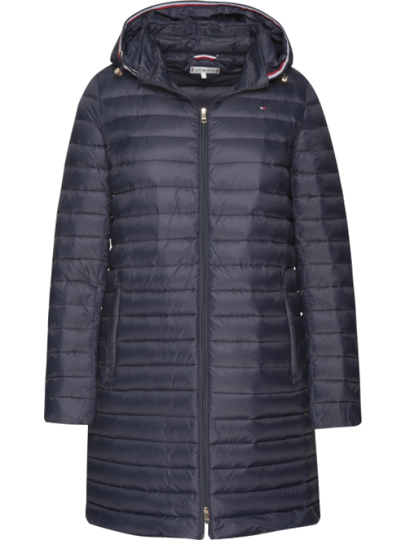 Tommy Hilfiger Dame - TH ESS LW DOWN PACKABLE COAT