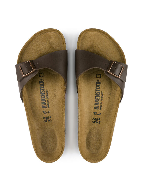 Birkenstock Dame - Birkenstock Madrid Dark Brown