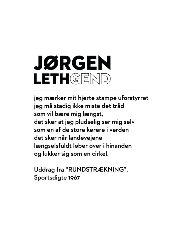 CIKKEL - Cikkel Jørgen LETHgend