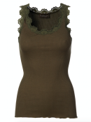 Rosemunde - Rosemunde Silk Top W/Lace