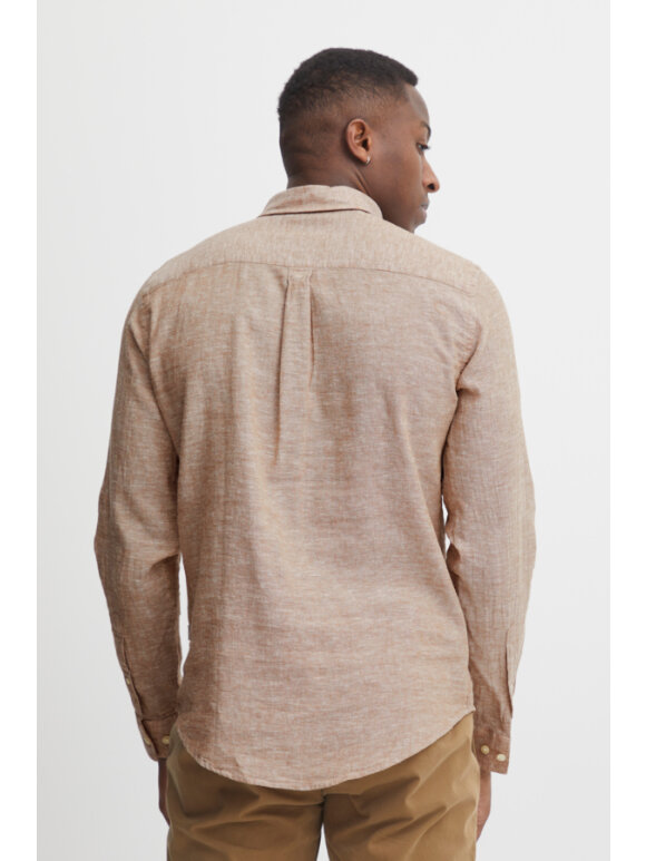 CASUAL FRIDAY - Casual Friday linen mix shirt