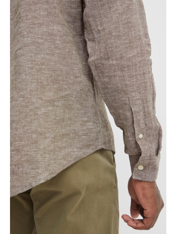 CASUAL FRIDAY - Casual Friday linen mix shirt