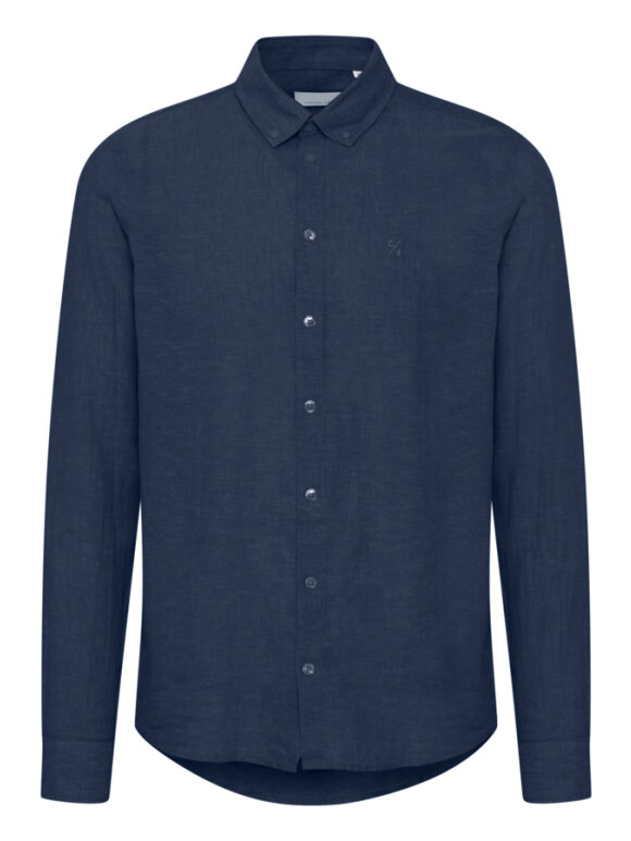 CASUAL FRIDAY - Casual Friday linen mix shirt