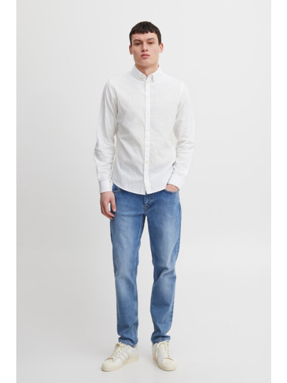 CASUAL FRIDAY - Casual Friday linen mix shirt