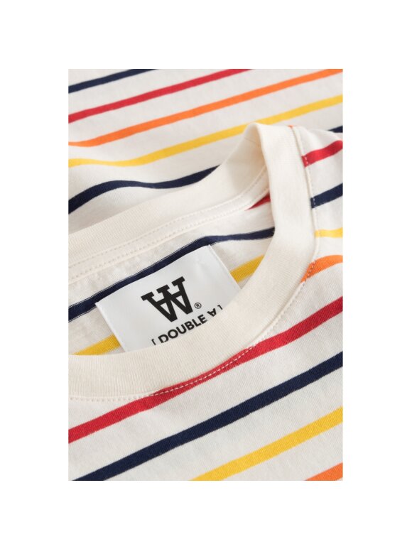 Double A by Wood Wood - wood wood ace sstripe t-shirt