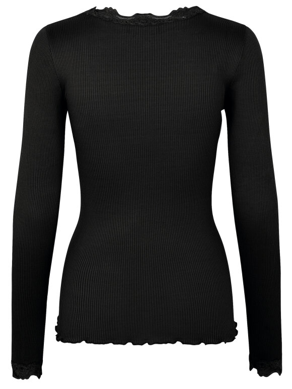Rosemunde - Rosemunde Silk t-shirt w/lace