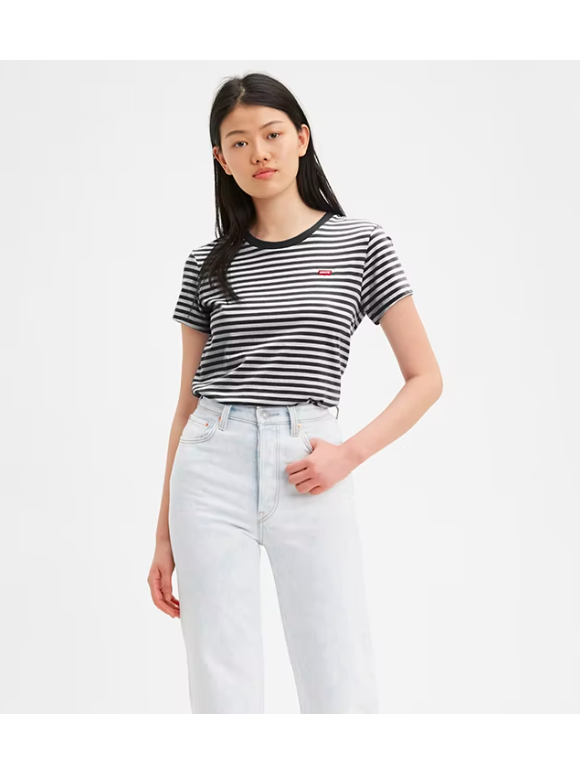 Levi's® women - Levi's® Perfect Tee Stripe Cavi