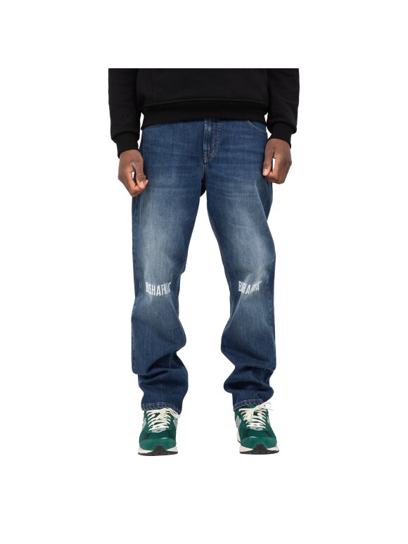 BLS HAFNIA - BLS Hafnia TYPE LOGO EMB JEANS