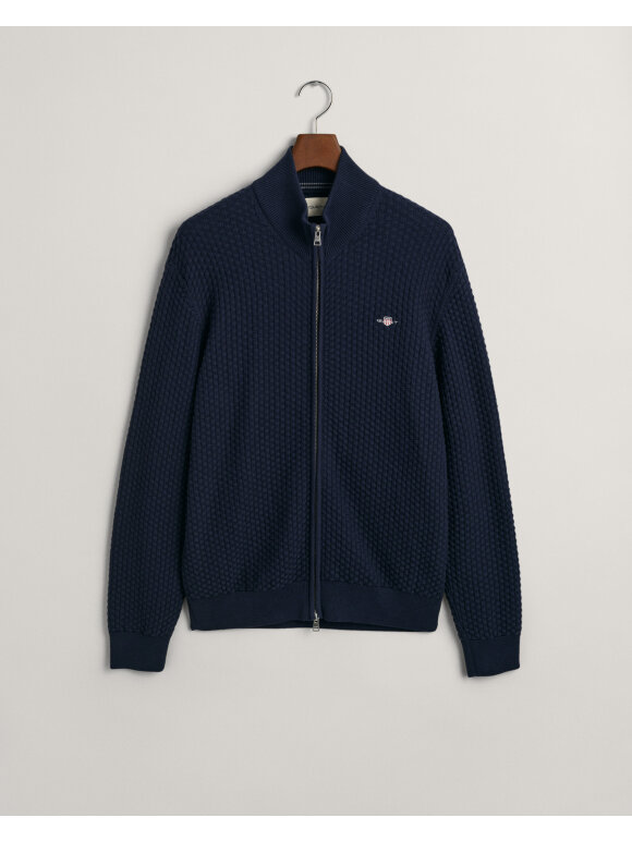 Gant - Gant COTTON TEXTURE CARDIGN