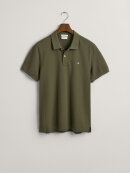 Gant - Gant REG SHIELD SS PIQUE POLO