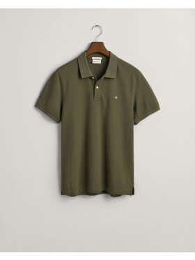 Gant - Gant REG SHIELD SS PIQUE POLO