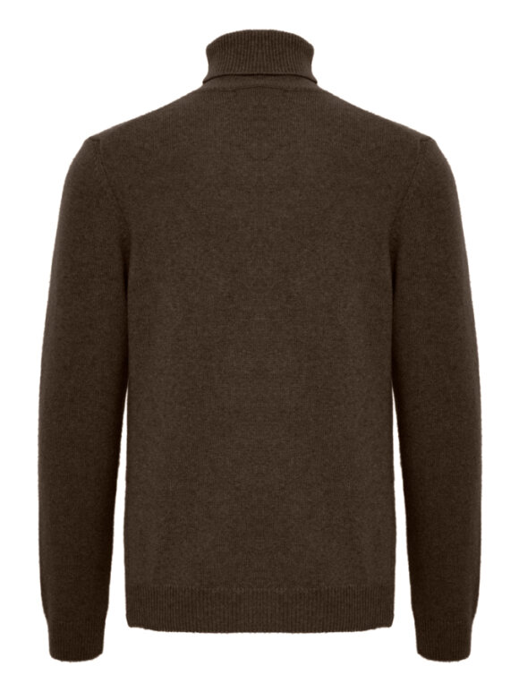 CASUAL FRIDAY - Casual Friday lambswool roll neck