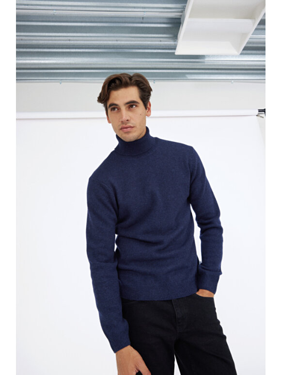 CASUAL FRIDAY - Casual Friday lambswool roll neck