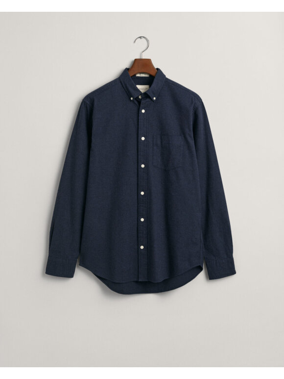 Gant - Gant REG FLANNEL MELANGE SHIRT