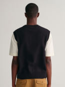 Gant - Gant COTTON WOOL VEST