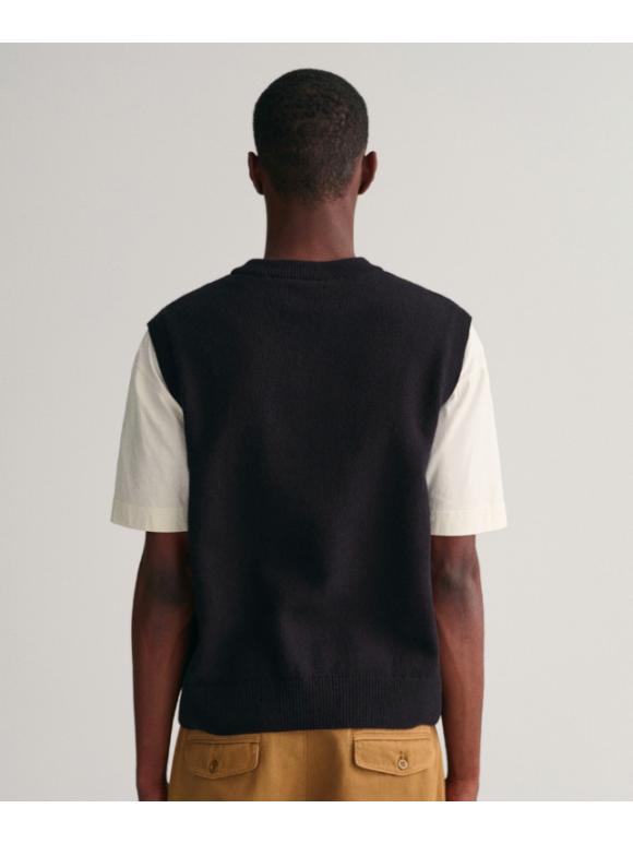 Gant - Gant COTTON WOOL VEST