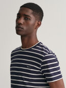 Gant - Gant STRIPED SS T-SHIRT