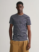 Gant - Gant STRIPED SS T-SHIRT