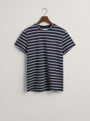 Gant - Gant STRIPED SS T-SHIRT