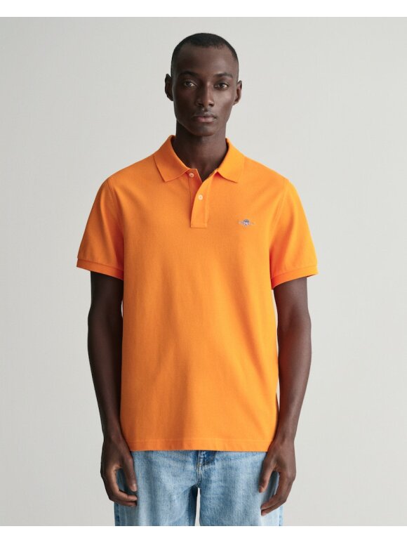 Gant - Gant REG SHIELD SS PIQUE POLO