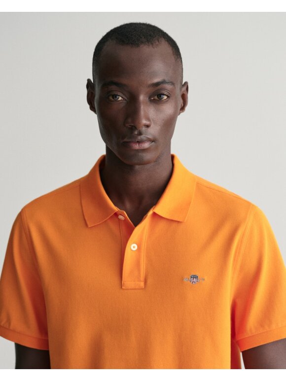 Gant - Gant REG SHIELD SS PIQUE POLO