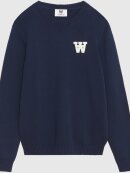 Double A by Wood Wood - Wood Wood Tay AA Patch Jumper Double A by Wood Wood - Wood Wood Tay AA Patch Jumper