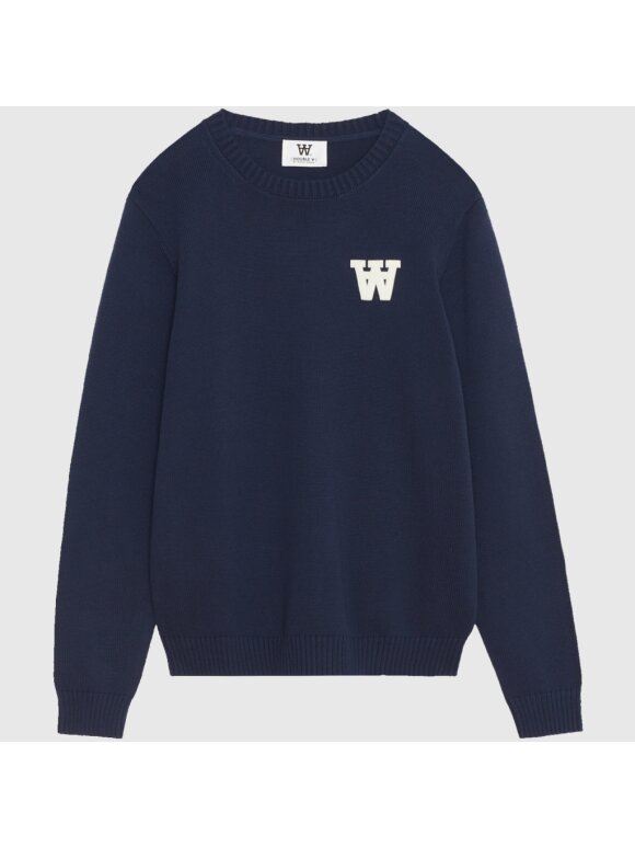 Double A by Wood Wood - Wood Wood Tay AA Patch Jumper
