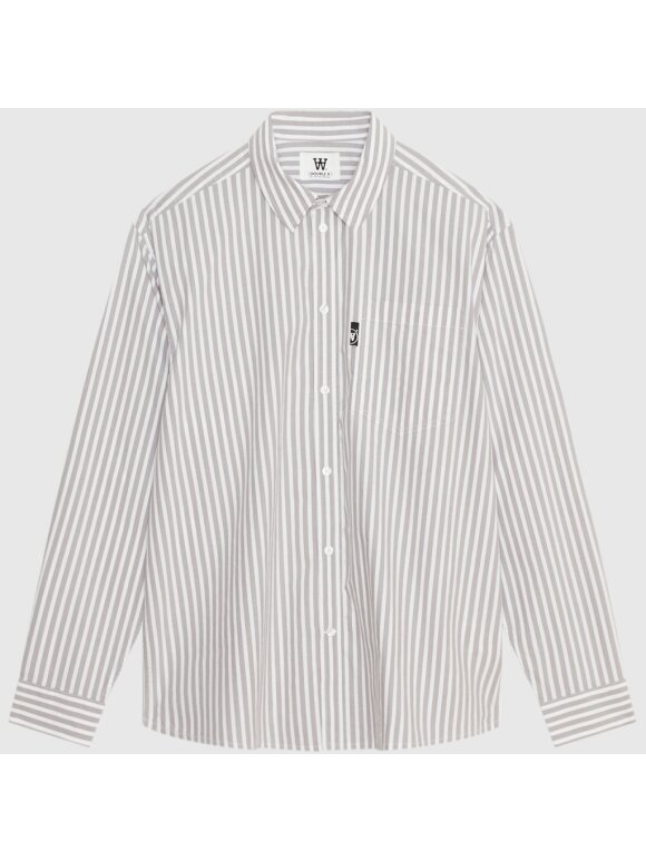 Double A by Wood Wood - Wood Wood Day Striped Shirt