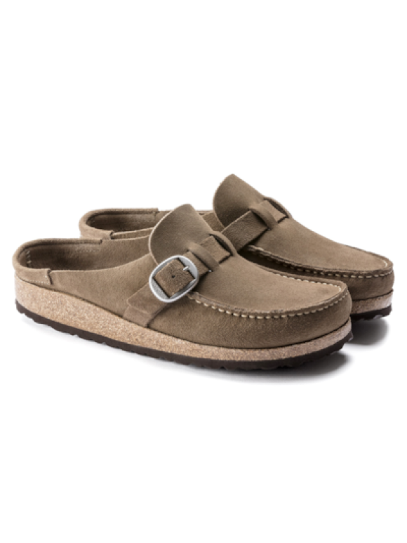 Birkenstock Dame - Birkenstock Buckley LEVE taupe