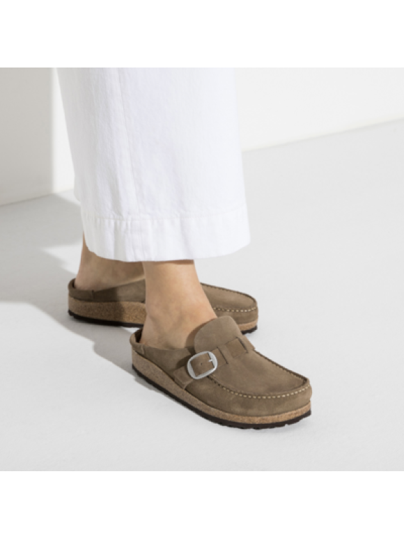 Birkenstock Dame - Birkenstock Buckley LEVE taupe