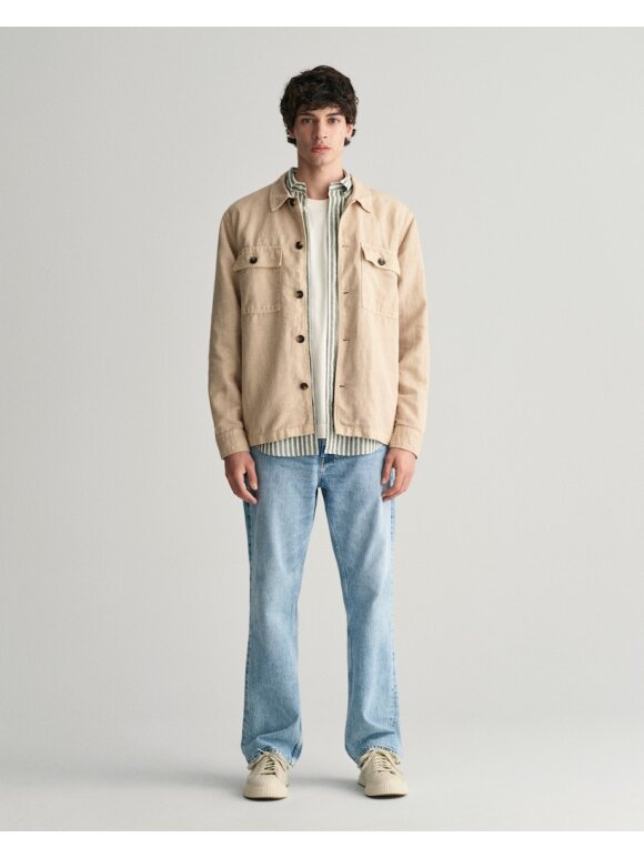 Gant - Gant TWILL OVERSHIRT