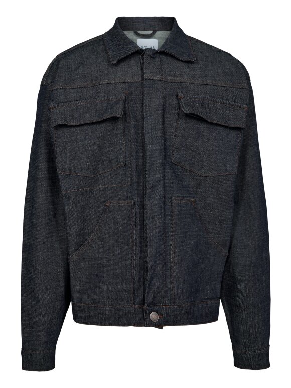 ET AL - ET AL Driver Jacket Raw Denim