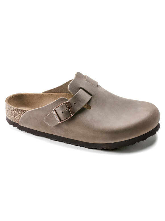 Birkenstock Dame - Birkenstock Boston Oiled Leather - Soft Footbed