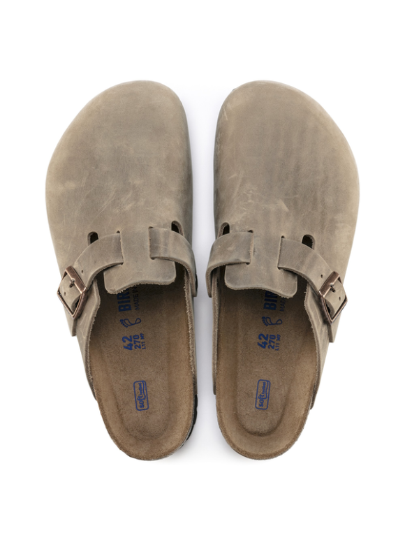 Birkenstock Dame - Birkenstock Boston Oiled Leather - Soft Footbed