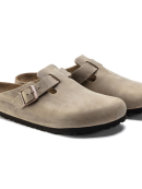 Birkenstock Dame - Birkenstock Boston Oiled Leather - Soft Footbed