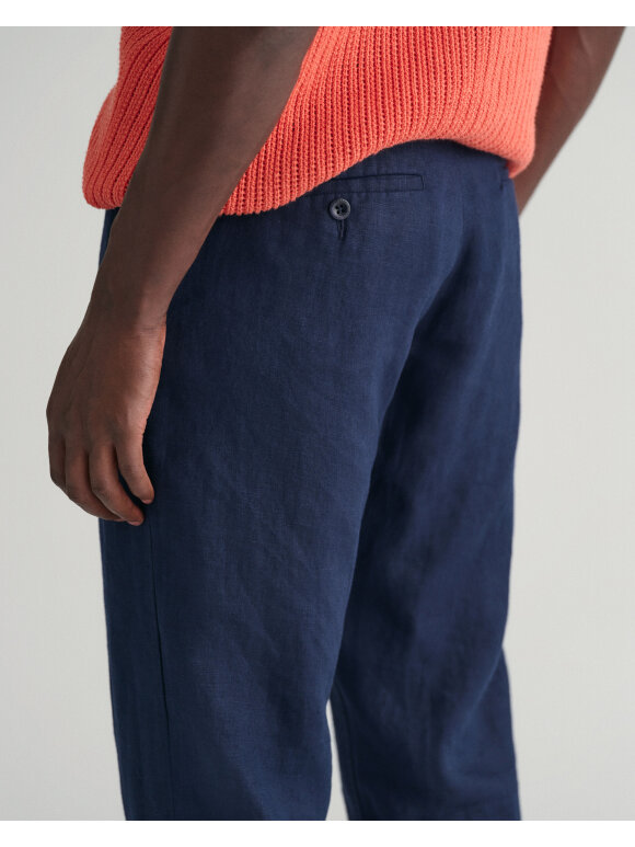 Gant - Gant RELAXED LINEN DS PANTS