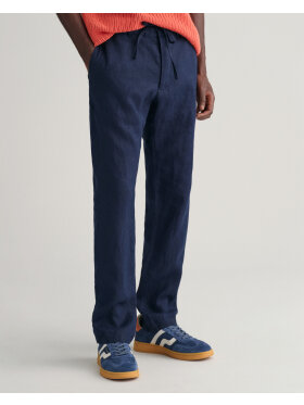 Gant - Gant RELAXED LINEN DS PANTS