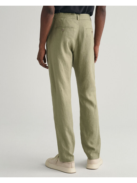 Gant - Gant RELAXED LINEN DS PANTS