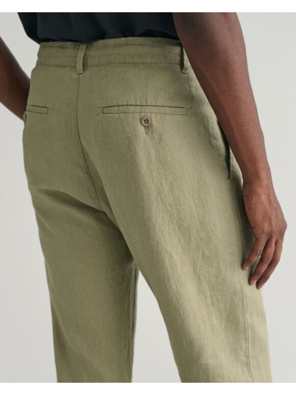 Gant - Gant RELAXED LINEN DS PANTS