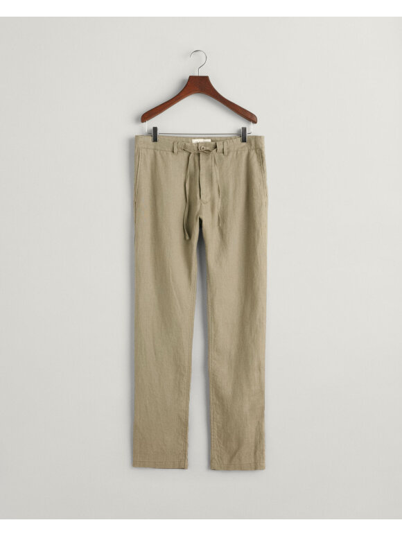 Gant - Gant RELAXED LINEN DS PANTS