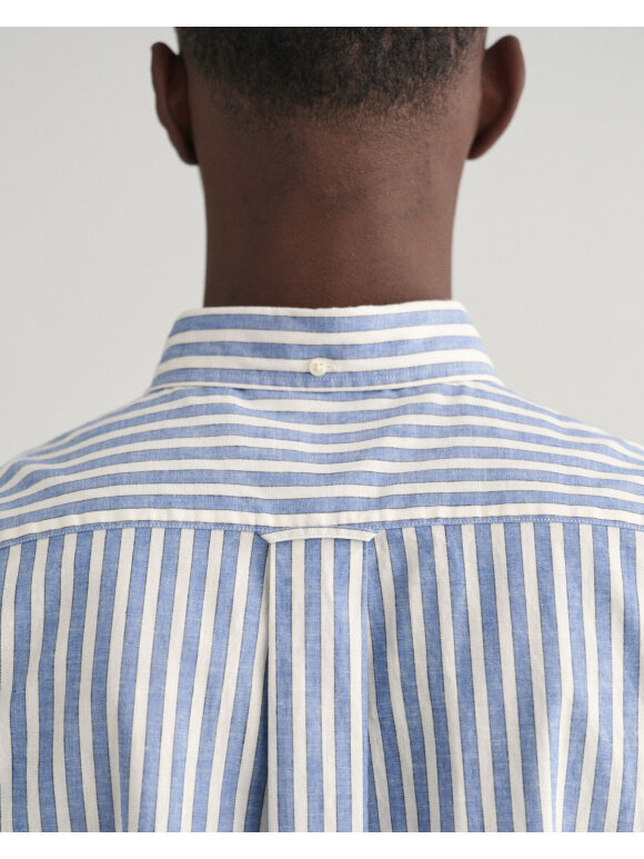 Gant - Gant Linen stripe ss shirt