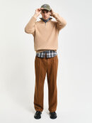 Gant - Gant COTTON WOOL RIB HALF ZIP